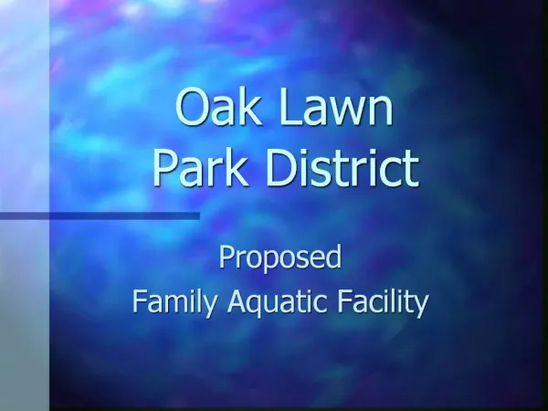 Oak Lawn Park District