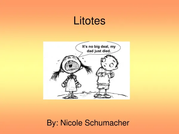 Litotes