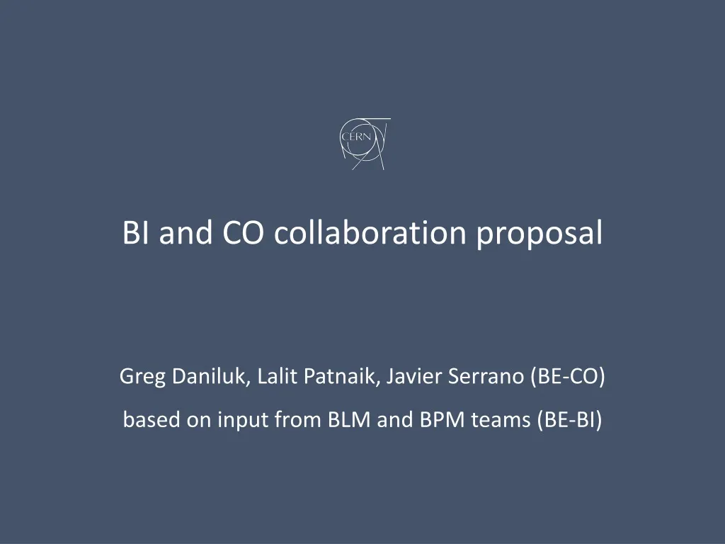 bi and co collaboration proposal