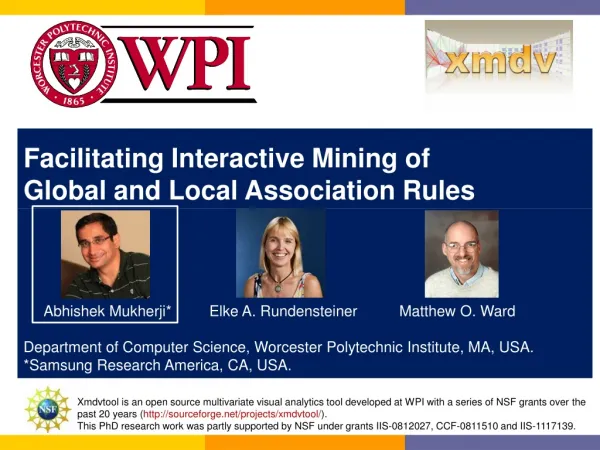 Facilitating Interactive Mining of Global and Local Association Rules