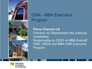 CMA - MBA Executive Program