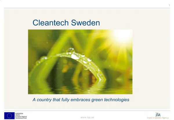 Cleantech Sweden