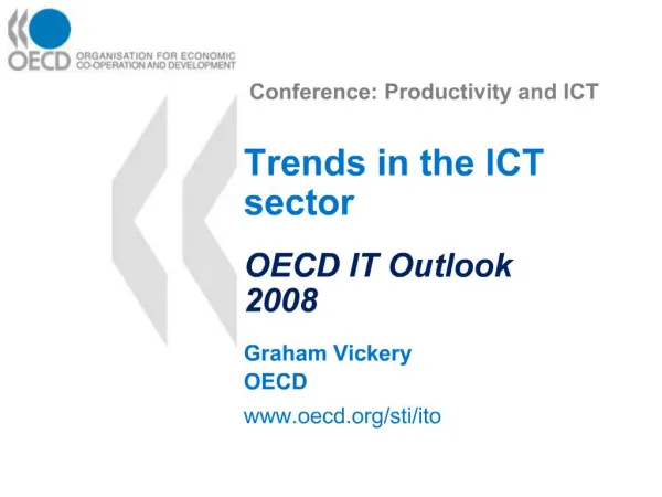 Conference: Productivity and ICT