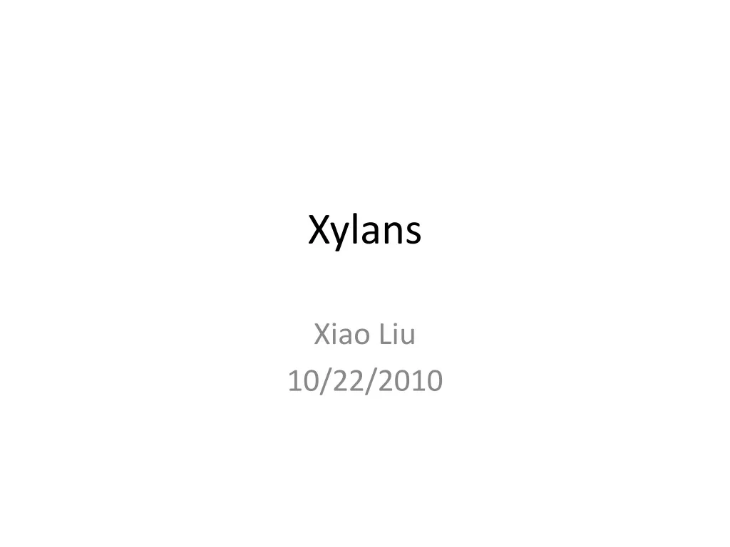 xylans