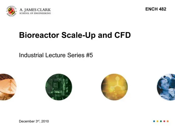 Bioreactor Scale-Up and CFD