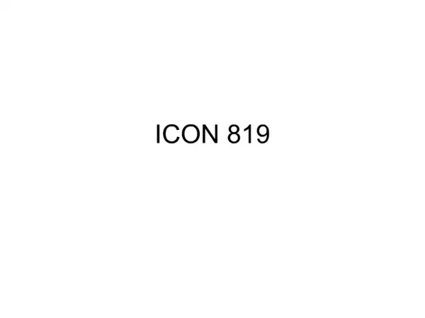 ICON 819