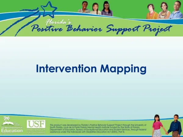 Intervention Mapping