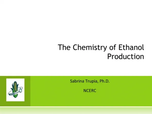 The Chemistry of Ethanol Production