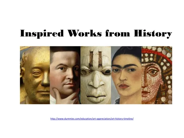 Inspired Works from History