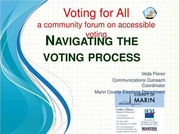 Navigating the voting process