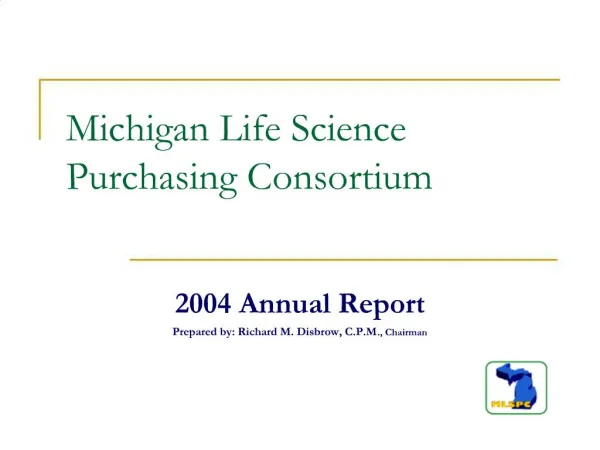Michigan Life Science Purchasing Consortium