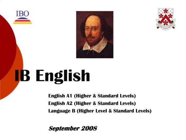 IB English