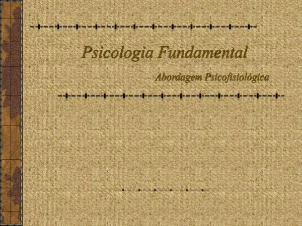 Psicologia Fundamental