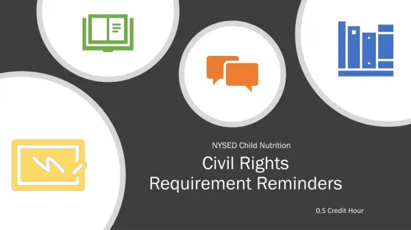 Civil Rights Requirement Reminders