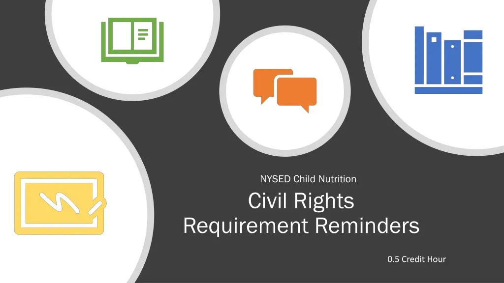 civil rights requirement reminders