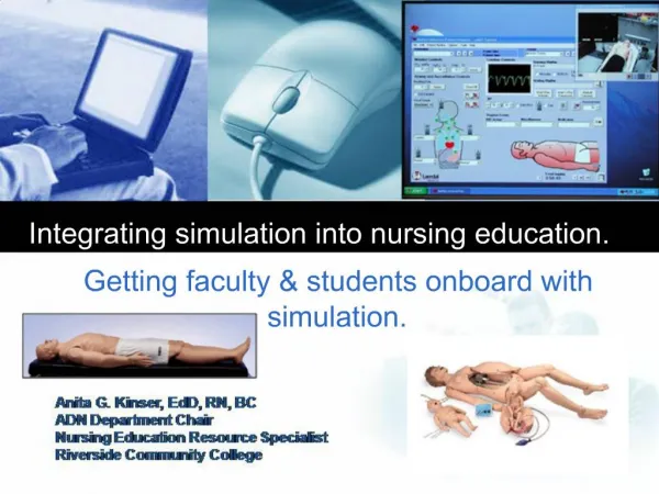 Integrating simulation into nursing education.