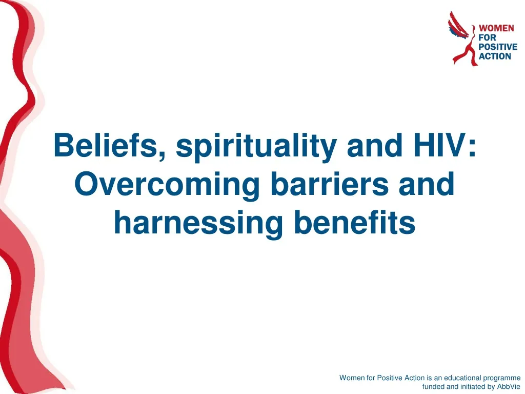 beliefs spirituality and hiv overcoming barriers
