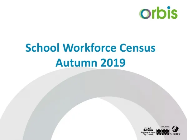 School Workforce Census Autumn 2019