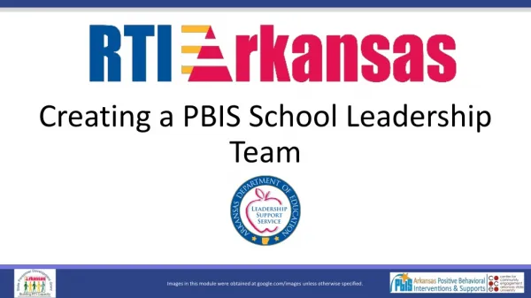 Creating a PBIS School Leadership Team