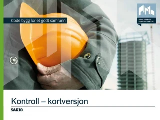 Kontroll kortversjon - slide 1