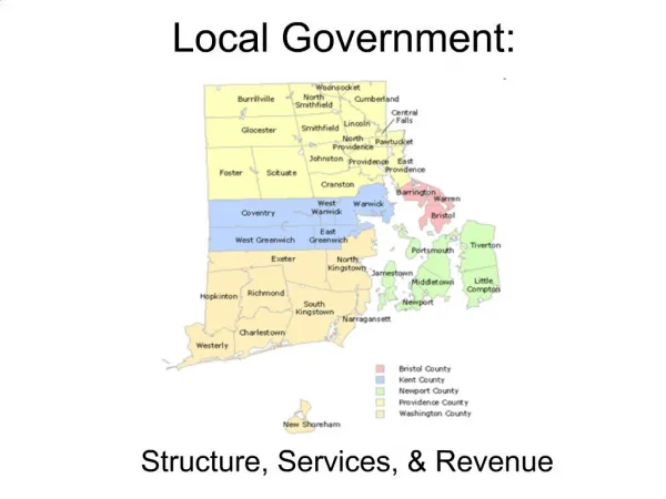 Local Government: