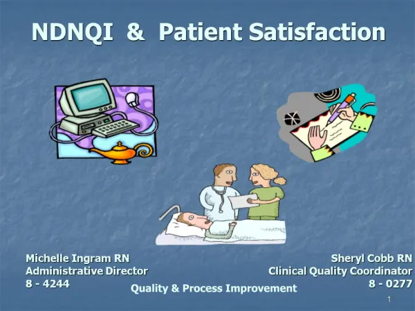NDNQI Patient Satisfaction