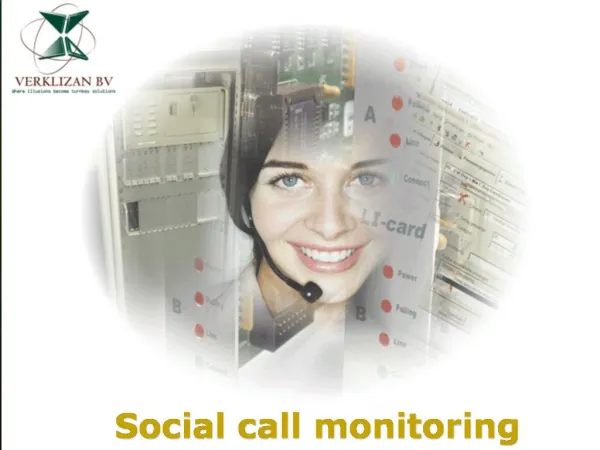 Social call monitoring