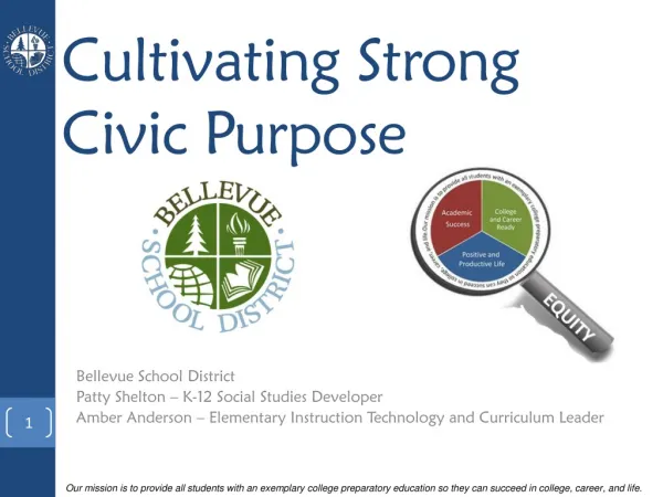 Cultivating Strong Civic Purpose