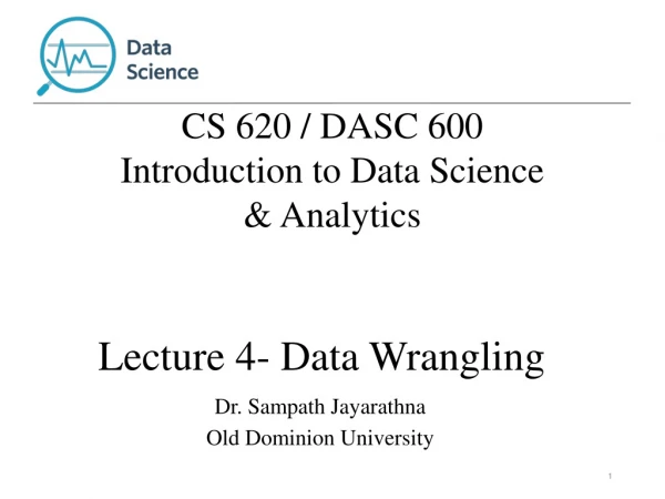 Lecture 4- Data Wrangling