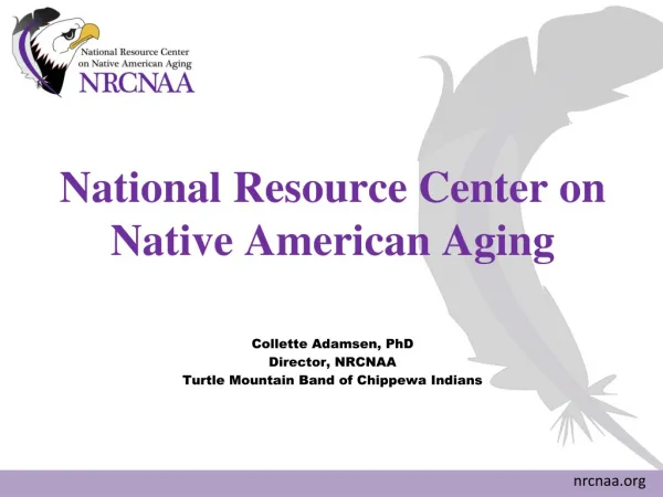 National Resource Center on Native American Aging