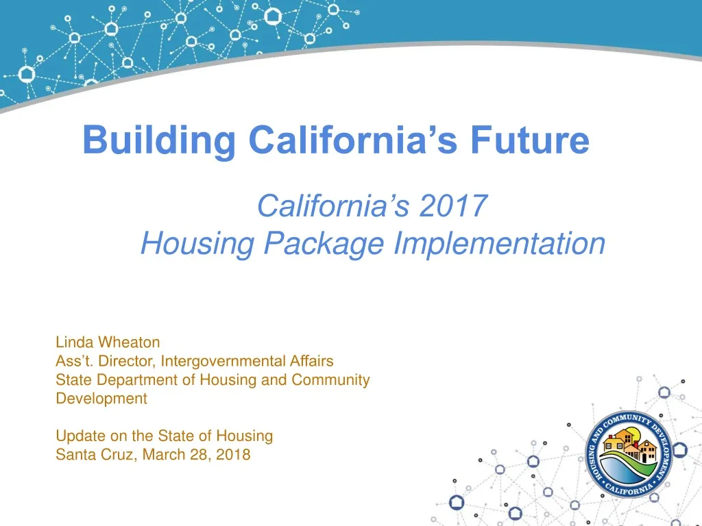 building california s future
