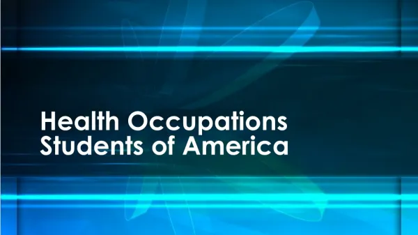 Health Occupations Students of America