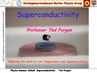 Superconductivity - slide 1