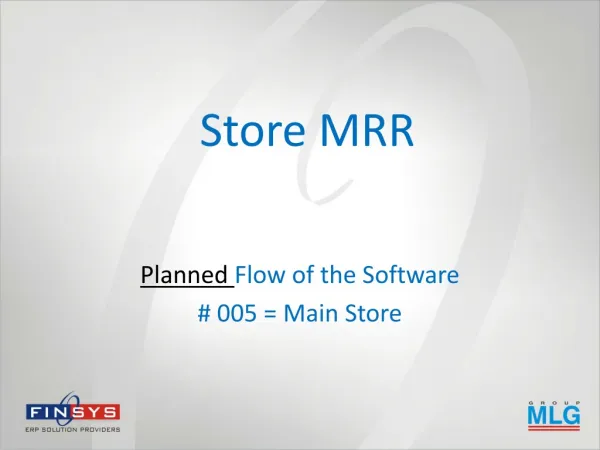 Store MRR
