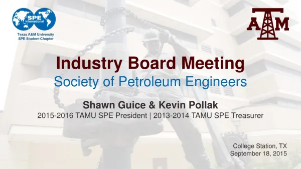 Industry Board Meeting