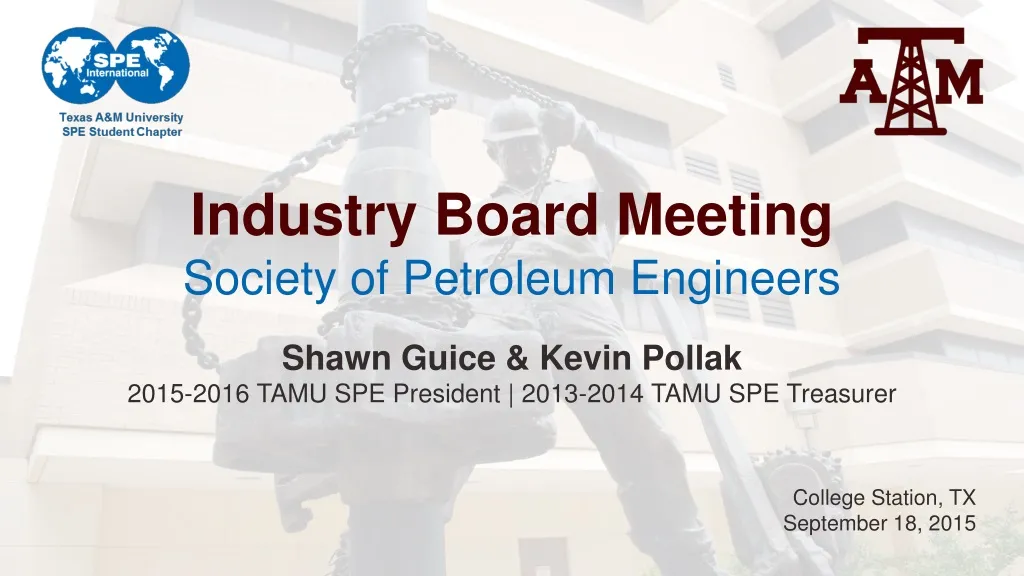industry board meeting