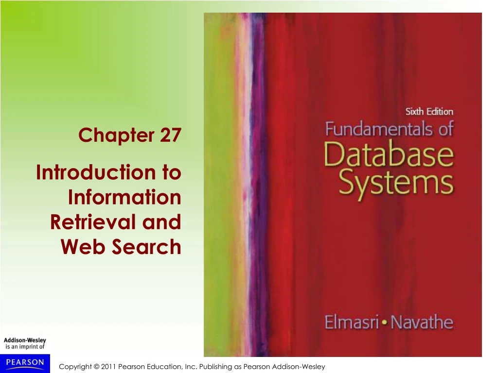 chapter 27 introduction to information retrieval