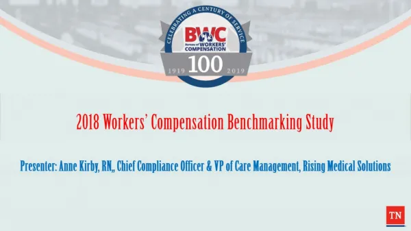 2018 Workers’ Compensation Benchmarking Study