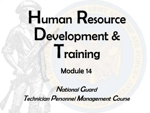 Human Resource Development Training