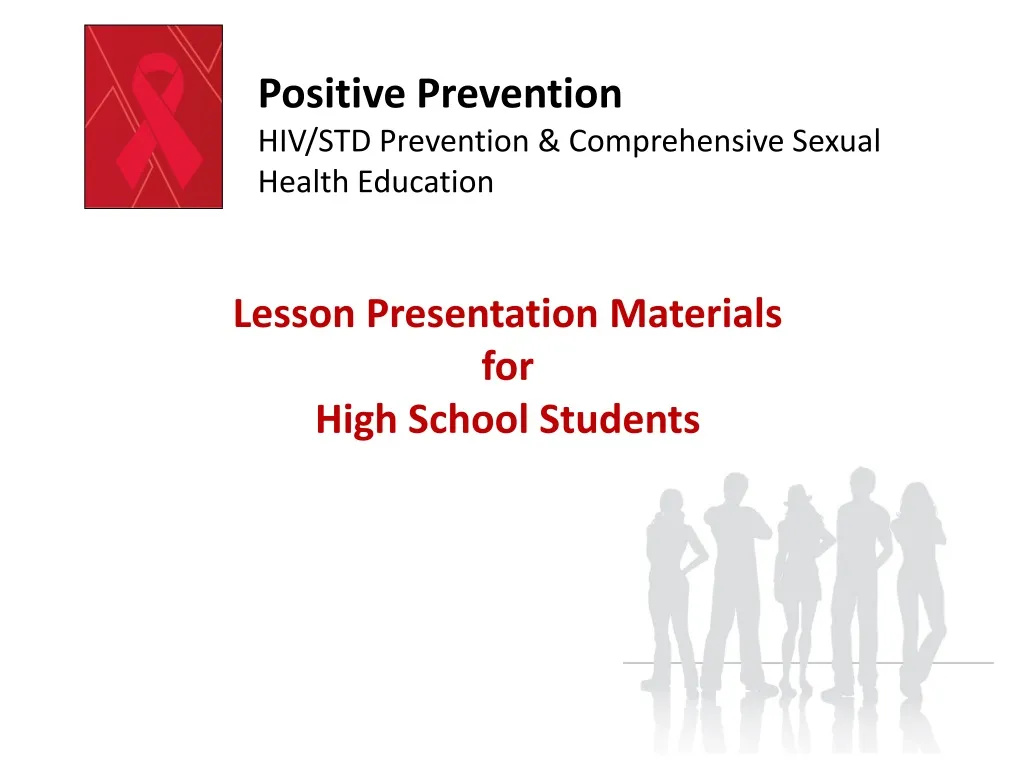 positive prevention hiv std prevention