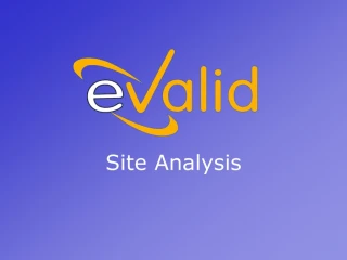 Site Analysis - slide 1