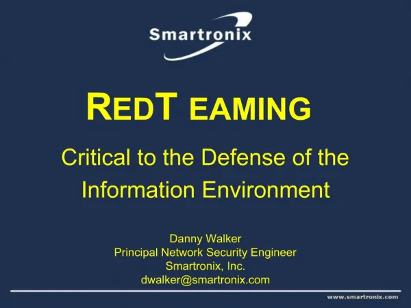 RED TEAMING
