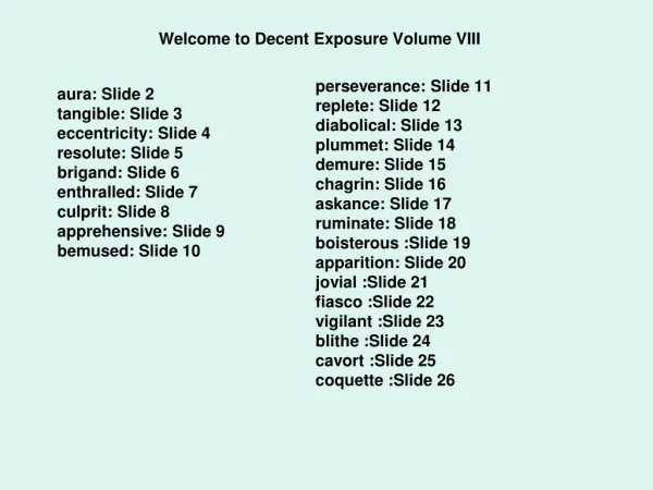 aura: Slide 2 tangible: Slide 3 eccentricity: Slide 4 resolute: Slide 5 brigand: Slide 6