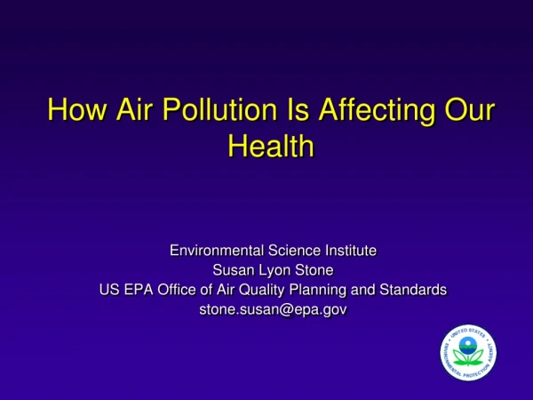 How Air Pollution Is Affecting Our Health