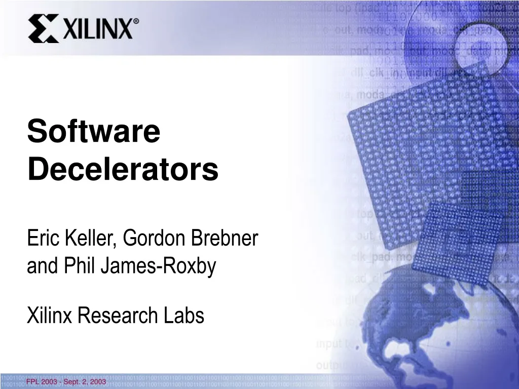 software decelerators