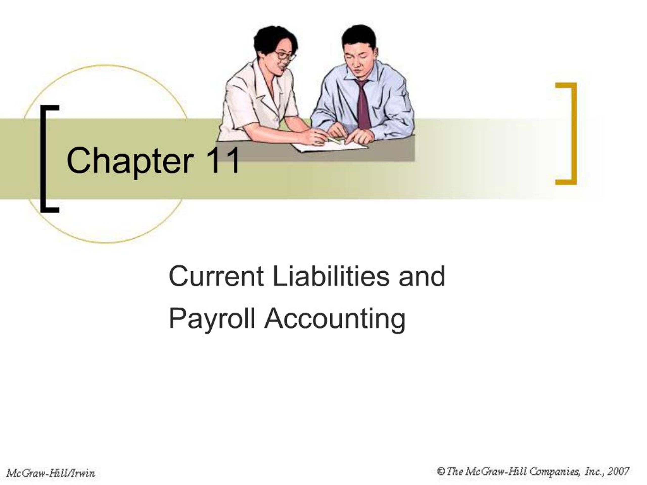 PPT - Current Liabilities and Payroll Accounting PowerPoint ...