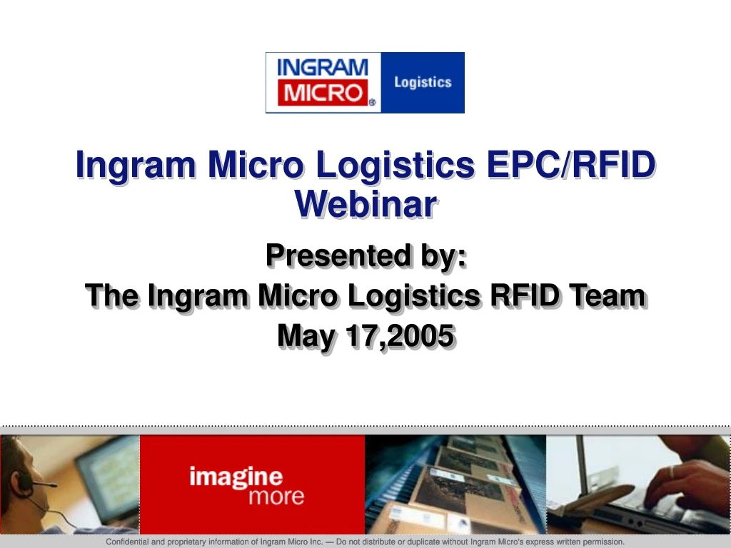 ingram micro logistics epc rfid webinar