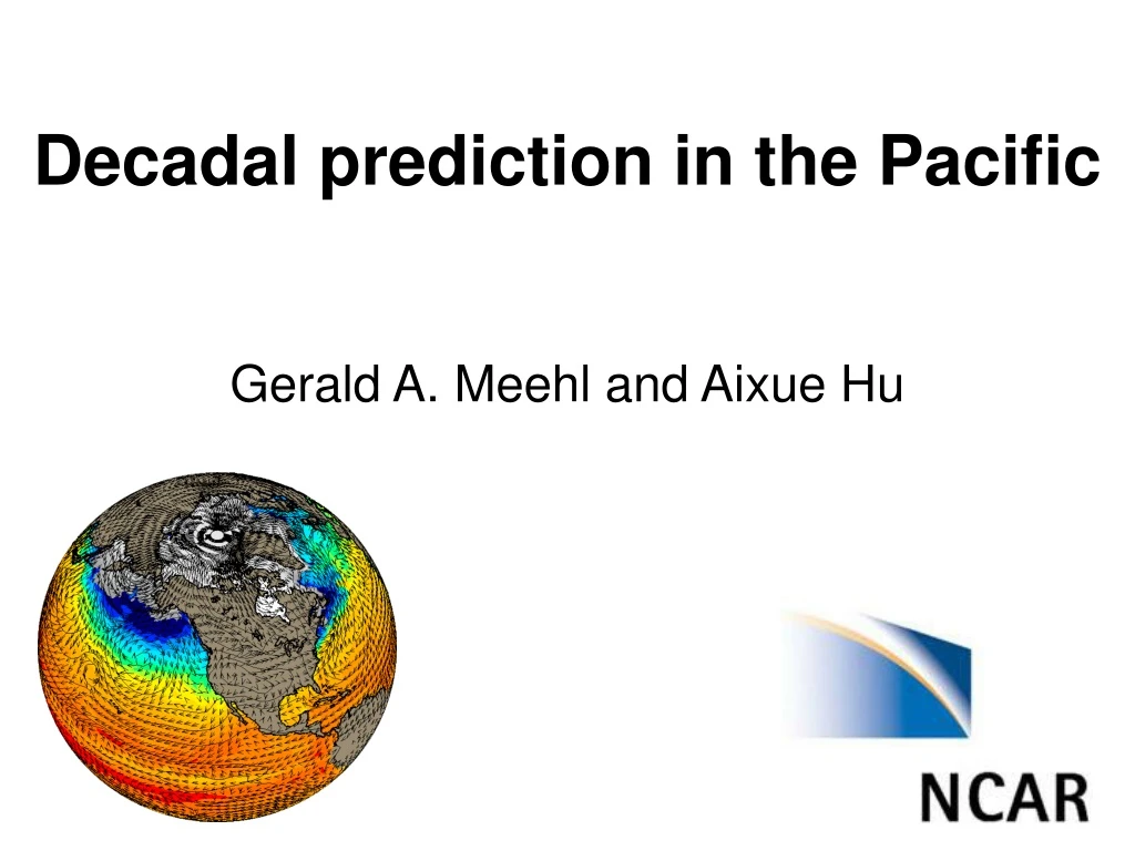 decadal prediction in the pacific
