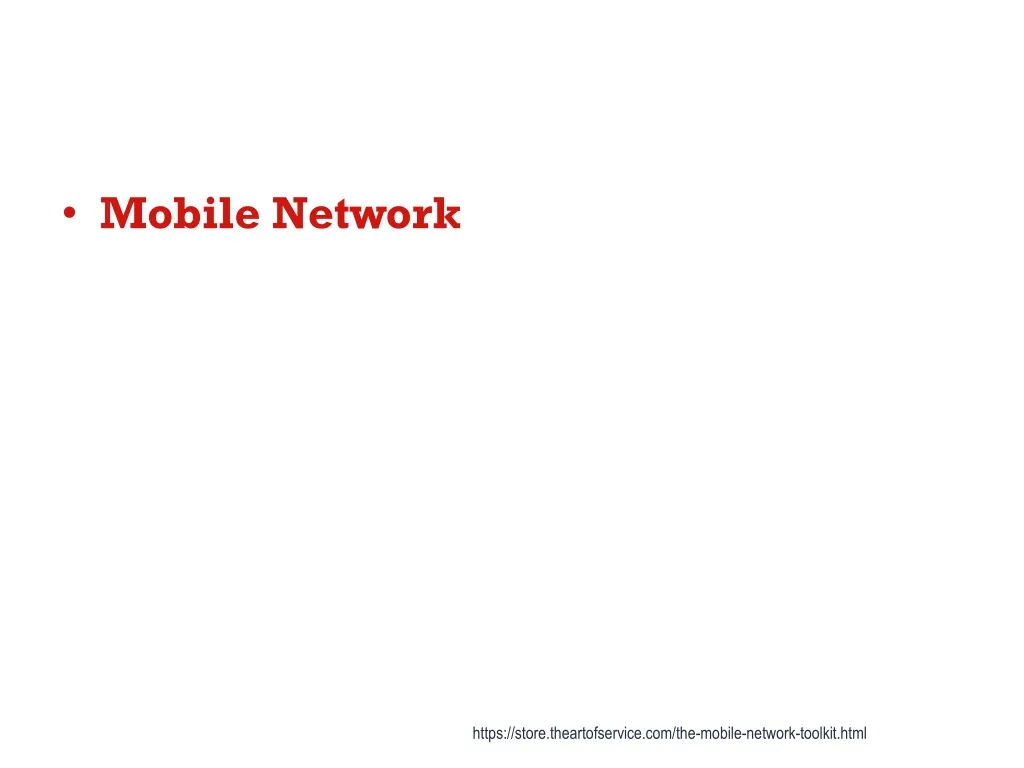 mobile network