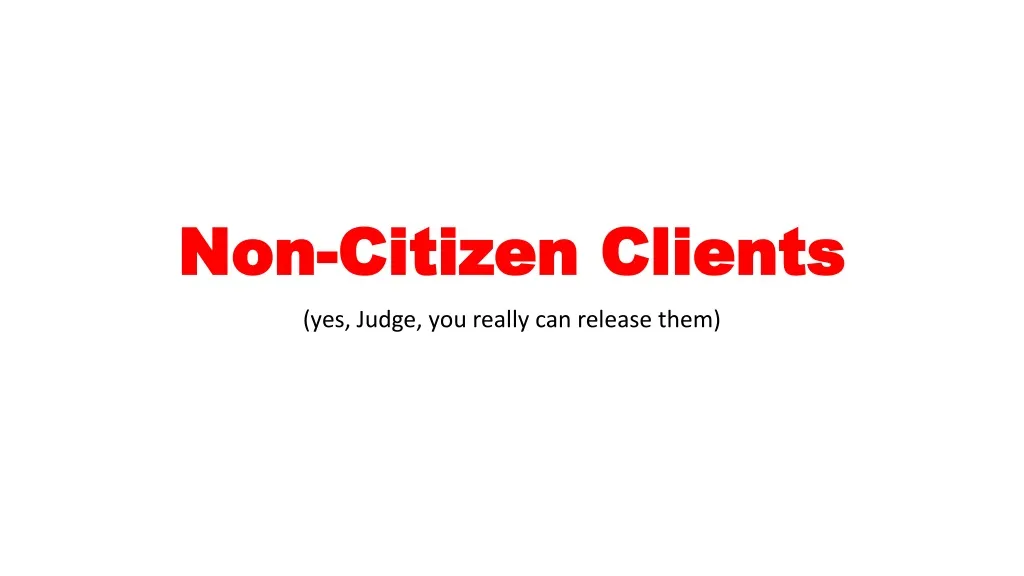 non citizen clients